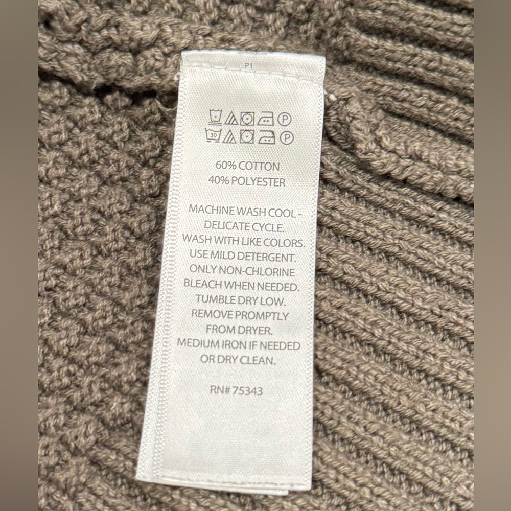 Max Studio Open Front Cardigan Women’s Size 2XL Green - Picture 4 of 10